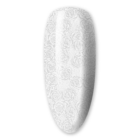 Nageltransferfolie 80 cm, Weiß, Nr. 15