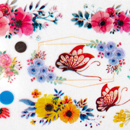 Garden Transfer Film, 100 cm, No. 7
