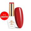 5+1 безкоштовно Гібридний лак Molly Nails Elite Women Brick Red без HEMA/Di-HEMA, 8 г, № 43