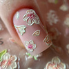 Autocollants pour ongles 5D à fleurs SD-1513