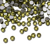SS5 Olivine glass nail rhinestones, approx. 1440 pcs per pack