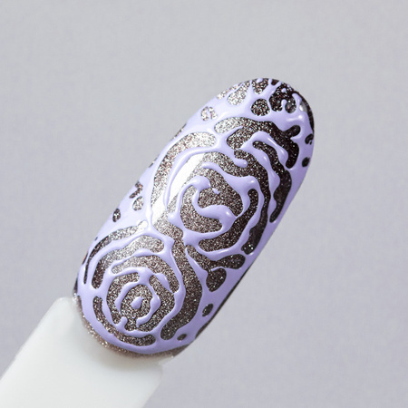 Creative Flow Color Gel - Gel creativo para Nail Art con efecto de diseños difuminados y suaves Molly Nails Lilac Sin HEMA/Di-HEMA 5 g