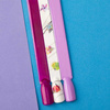 Geometrische Wassertransfer-Nagelsticker BN-1755