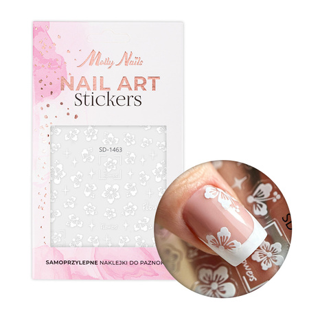 Adesivi per unghie 5D autoadesivi a forma di fiori SD-1463 Molly Nails