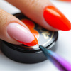 Pasta do zdobień ProArt Paste Molly Nails Orange Neon HEMA/Di-HEMA Free 5g Nr 8