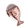Chubby Mermaid Brush – Fischpinsel in Roségold mit dunklem Pinselhaar