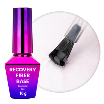 Base ibrida Recovery Fiber Base Molly Nails Clear Pink 10 g