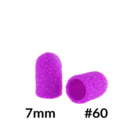 Cappucci per pedicure 7 mm, gradazione 60, 10 pezzi, ABS, Podo AlleMed, viola