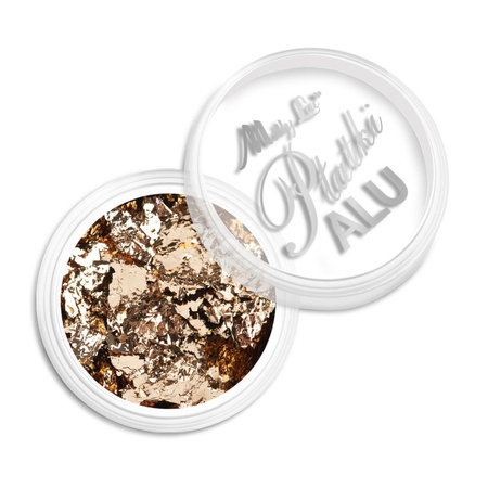 Poudre à ongles métallisée MollyLac, paillettes d'aluminium, 0,2 g, n° 11