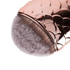 Пензлик «Рибка» Chubby Mermaid Brush кольору рожевого золота з темним ворсом