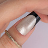 Lakier hybrydowy Molly Nails Cat Eye Womanity Ginger 8g Nr 444
