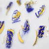 Selbstklebende Nagelsticker, Muster TH-1099