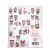 Autocollants pour ongles de Noël Molly Nails QJK-5D146