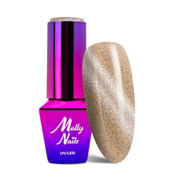 Molly Nails Cat Eye Womanity Ginger Hybrid Nail Polish 8g No. 444