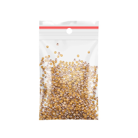 ShinePins gładkie ćwieki błyskotki ozdoby do paznokci mini NTN Premium Nr 9 5g