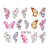 Water stickers for nails, butterflies BN-2566