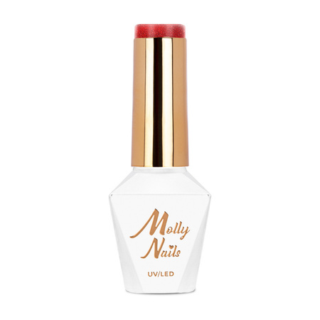 Molly Nails Hybridlack „Flashing Lights Neon Queen of Love“, HEMA/Di-HEMA-frei, 8 g, Nr. 645