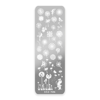 Plate for stamps with Wonderland patterns STZ-N06