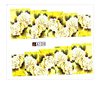 Adesivi ad acqua per unghie con motivi floreali, foglio da 6,5 x 5,5 cm per 10 dita, n. A104