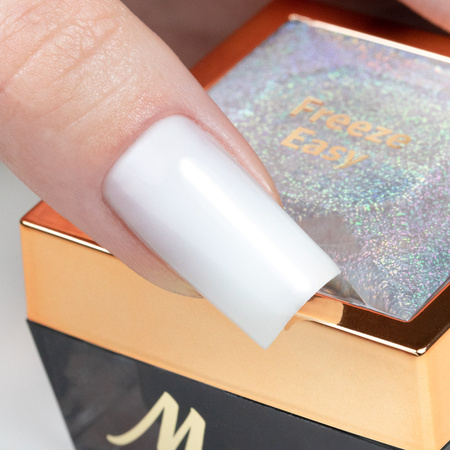 Gel de construction auto-nivelant couleur lait, LED/UV, Freeze Easy Molly Nails par Ewelina Staszak, sans HEMA, 15 g