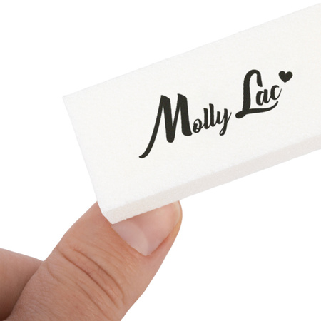 MollyLac 100/100 Premium White Polishing Block, 1 piece