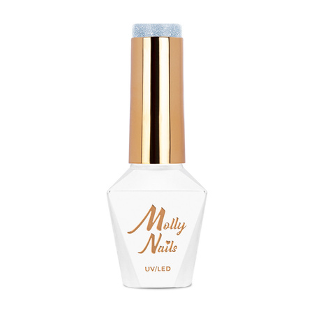 Molly Nails Hybridlack „Flashing Lights Bling it Back“, HEMA/Di-HEMA-frei, 8 g, Nr. 567