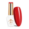 Esmalte híbrido Molly Nails Hearts & Kisses Ruby Ring sin HEMA ni Di-HEMA, 8 g, n.º 196