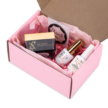 Molly Nails PRO MATCH SYSTEM 2+1 Milky 2 builder gels + Doctor Top 15g