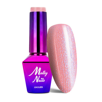 Molly Nails Wedding Dream &amp; Champagne Bubbly Strawberry hybrid nail polish 8g No. 383