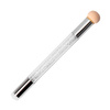 Double-sided sponge brush for ombre and nail art stamp with white zirconia
