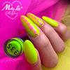 MollyLac Fancy Fashion Lemonade Neon Hybrid Nail Polish 10g No. 335