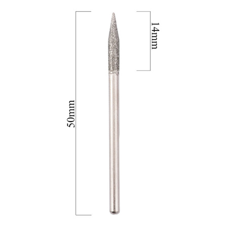 Fresa diamantada para cutículas D4