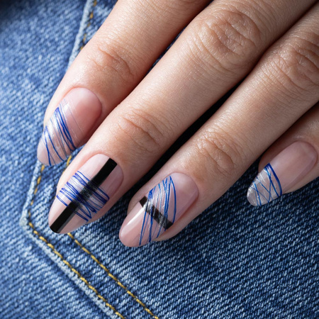 Gel décoratif Spider Gel Allepaznokcie bleu 3 ml