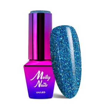 Molly Nails Luxury Glam Cosmic Love Hybrid Nail Polish 8g No. 544