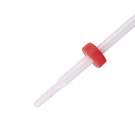 Small Barrel Ball F 3/32" delicate ceramic cuticle drill bit
