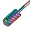 Fresa profesional de cobalto-tungsteno con acabado iridiscente, modelo Large barrel M 3/32", n.º 9