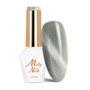 Esmalte híbrido magnético con efecto ojo de gato Cat Eye Crystal Water de Molly Nails, sin HEMA ni Di-HEMA, 8 g, n.º 161