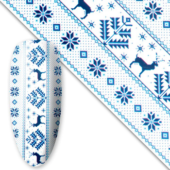 Christmas transfer foil 100 cm No. 6