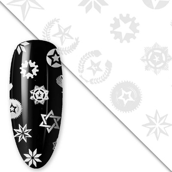 Трансферна плівка White Collection 100 см № 3