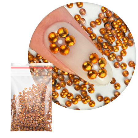 ShinePins – glatte Nieten, Glitzersteine, Nagelverzierungen, mittelgroß, NTN Premium Nr. 3, 5 g