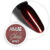 Polvo con efecto espejo para decoraciones de uñas Glass Effect AlleLac Rojo N.º 3
