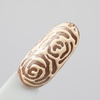 Creative Flow Color Gel  - Gel créatif pour NailArt permettant de réaliser des motifs fondants et délicats Molly Nails Nude Sans HEMA/Di-HEMA 5 g