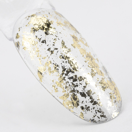 MollyLac Metallic Nail Dust Aluminum Flakes 0.2 g No. 12