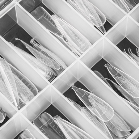 Matrici superiori dual per la ricostruzione delle unghie con graduazione Molly Nails, forma a mandorla classica, 120 pezzi