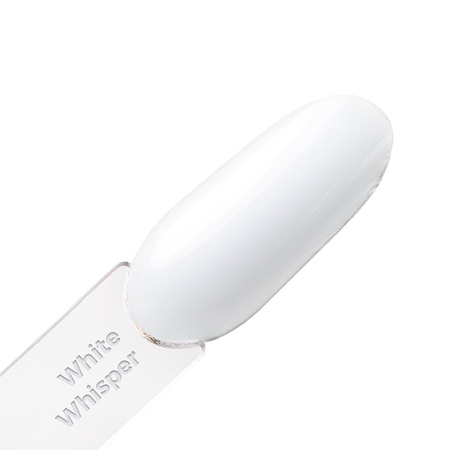 Selbstnivellierendes Builder-Gel, hart, mittlere Viskosität – Molly Nails White Whisper, HEMA/Di-HEMA-frei, 50 g