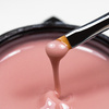 Gel de construction auto-nivelant, dur, de densité moyenne, Molly Nails Nutty Nut, sans HEMA/Di-HEMA, 50 g