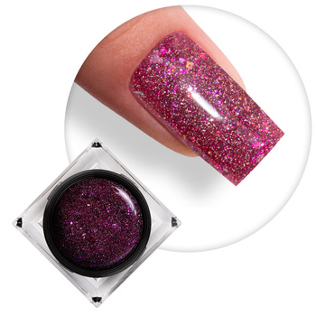 Гель для нігтів Shine on you Fuchsia Shine MollyLac без HEMA/Di-HEMA, 15 г