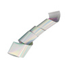 Film transfert 100 cm miroir chrome holographique n° 1