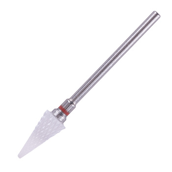 Triangle-Keramikfräser zum Abtragen von Masse, Tannenbaumform, konisch, S 3/32'', fein