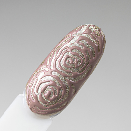 Creative Flow Color Gel  - Gel creativo para Nail Art con efecto de diseños difuminados y suaves de Molly Nails Cafe Rose, sin HEMA ni Di-HEMA, 5 g